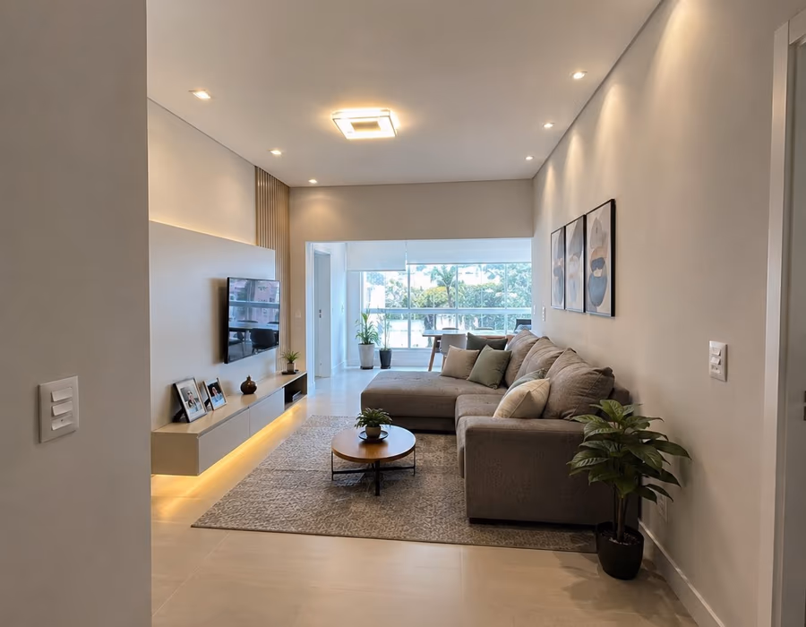 Quadro de luz residencial instalado em Blumenau Quadro de luz residencial instalado em Blumenau